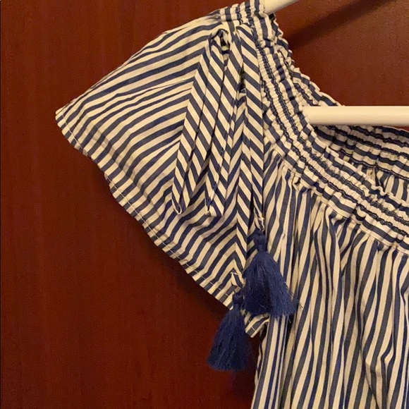 Pinstripe Elle Sasson Shift Dress 36/4 - Picture 6 of 11